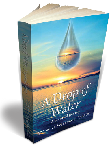 3D Book Cover for A Drop of Water - Yvonne Williams